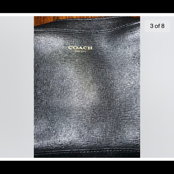 Coach camera bag wristlet with chain handle - Picture 4 of 8